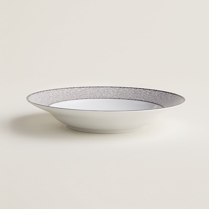 Mosaique au 24 platinum round deep platter