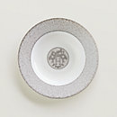 View: Worn, Mosaique au 24 platinum soup plate