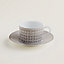View: Worn, Mosaique au 24 platinum tea cup and saucer