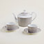 View: Worn, Mosaique au 24 platinum tea set