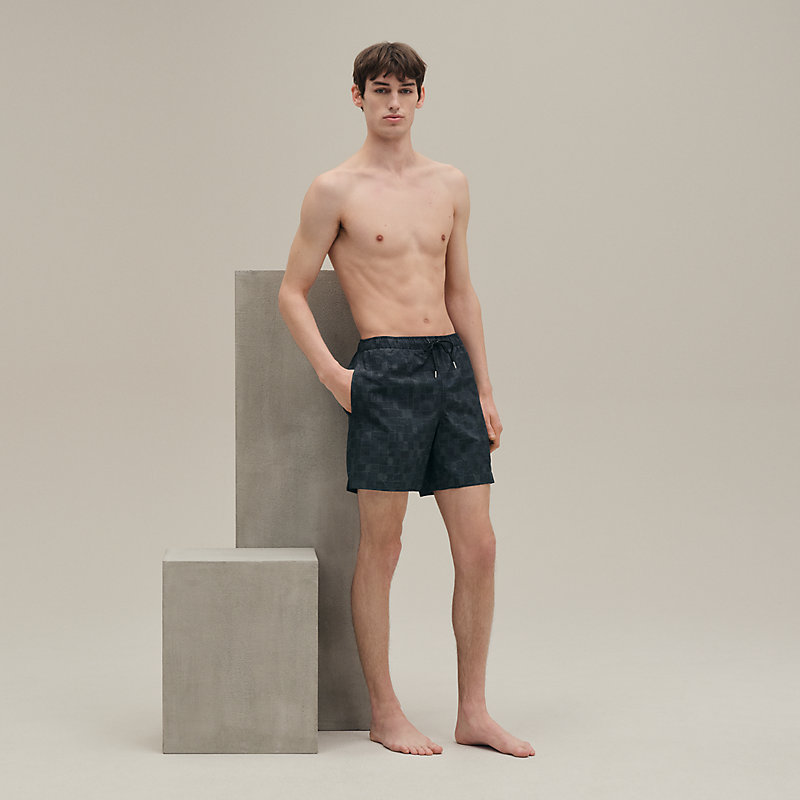 "Mosaique Equestre" swim trunks