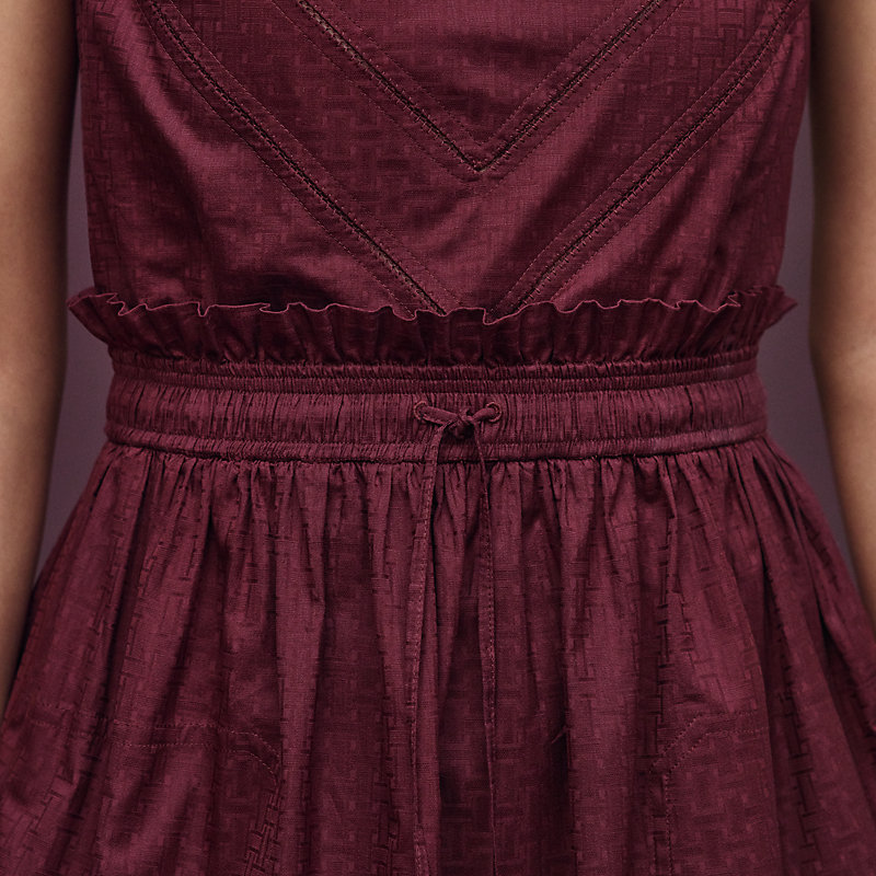 "Mosaique" pouch dress