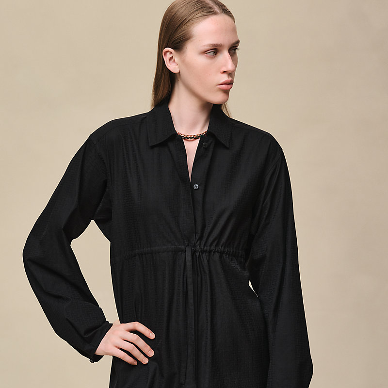 “Mosaique”衬衫连衣裙