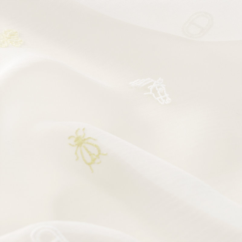 Multicharms embroidered scarf 100