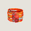 View: front, Multistrand silk bracelet
