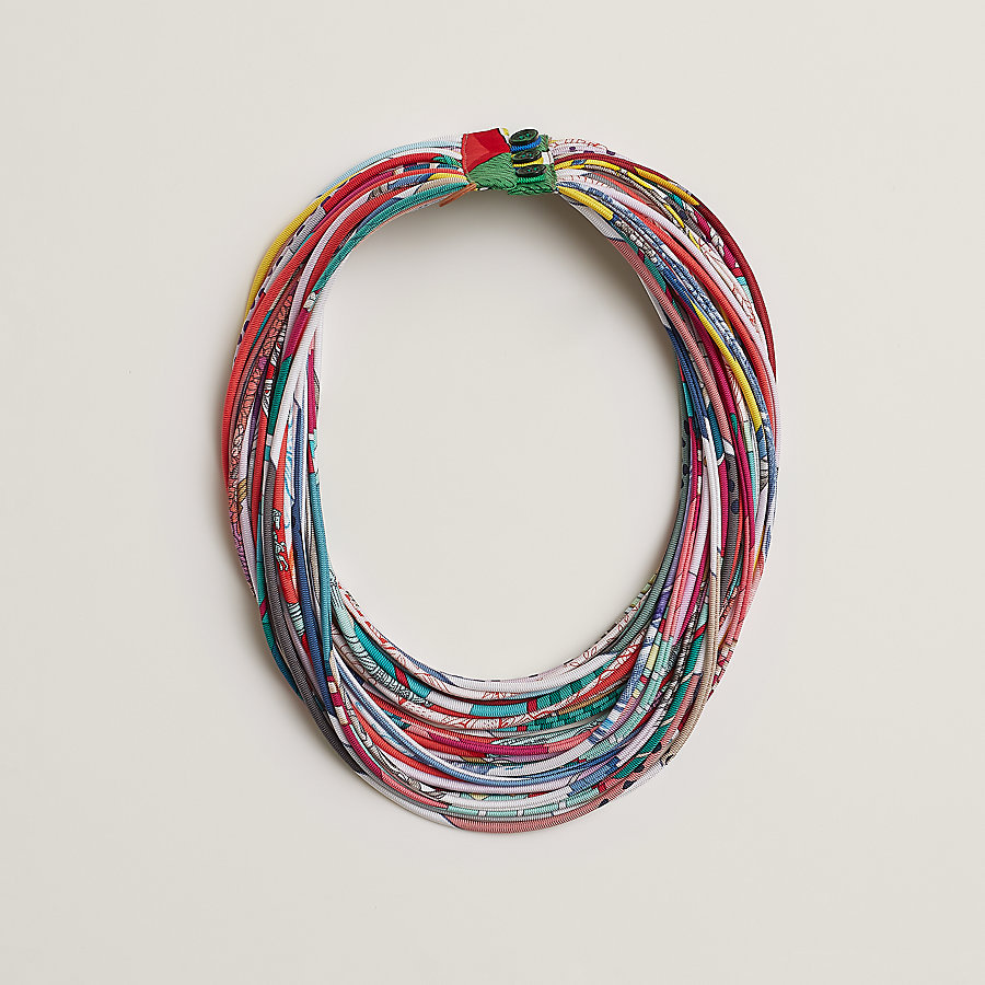 Multistrand simple necklace