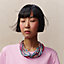 View: Worn, Multistrand simple necklace
