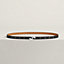 My H belt buckle & Hermès sur Mer reversible leather strap 13 mm, view 1 of 3