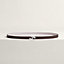 My H belt buckle & Reversible leather strap 13 mm, view 1 of 3