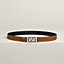 View: , My H belt buckle & Reversible leather strap 24 mm