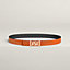 View: , My H belt buckle & Reversible leather strap 24 mm