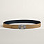 Neo belt buckle & Reversible leather strap 32 mm, view 2 of 3