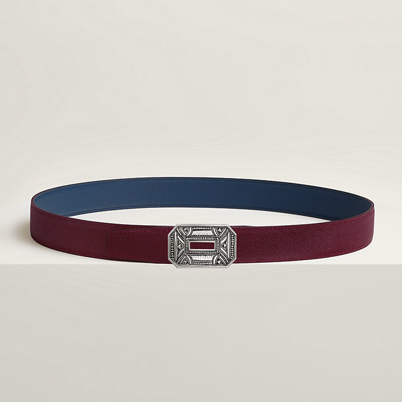 Neo belt buckle & Reversible leather strap 32 mm