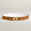 View: , Neo Etrier belt buckle & Reversible leather strap 38 mm