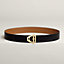 View: , Neo Etrier belt buckle & Reversible leather strap 38 mm