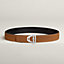 View: , Neo Etrier belt buckle & Reversible leather strap 38 mm