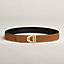View: , Neo Etrier belt buckle & Reversible leather strap 38 mm