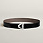 View: , Neo Etrier belt buckle & Reversible leather strap 38 mm