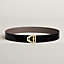 View: , Neo Etrier belt buckle & Reversible leather strap 38 mm