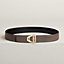View: , Neo Etrier belt buckle & Reversible leather strap 38 mm
