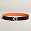 View: , Neo Etrier belt buckle & Reversible leather strap 38 mm