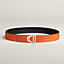 View: , Neo Etrier belt buckle & Reversible leather strap 38 mm