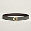 View: , Neo Etrier belt buckle & Reversible leather strap 38 mm