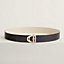 View: , Neo Etrier belt buckle & Reversible leather strap 38 mm