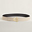 View: , Neo Etrier belt buckle & Reversible leather strap 38 mm