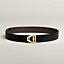 View: , Neo Etrier belt buckle & Reversible leather strap 38 mm