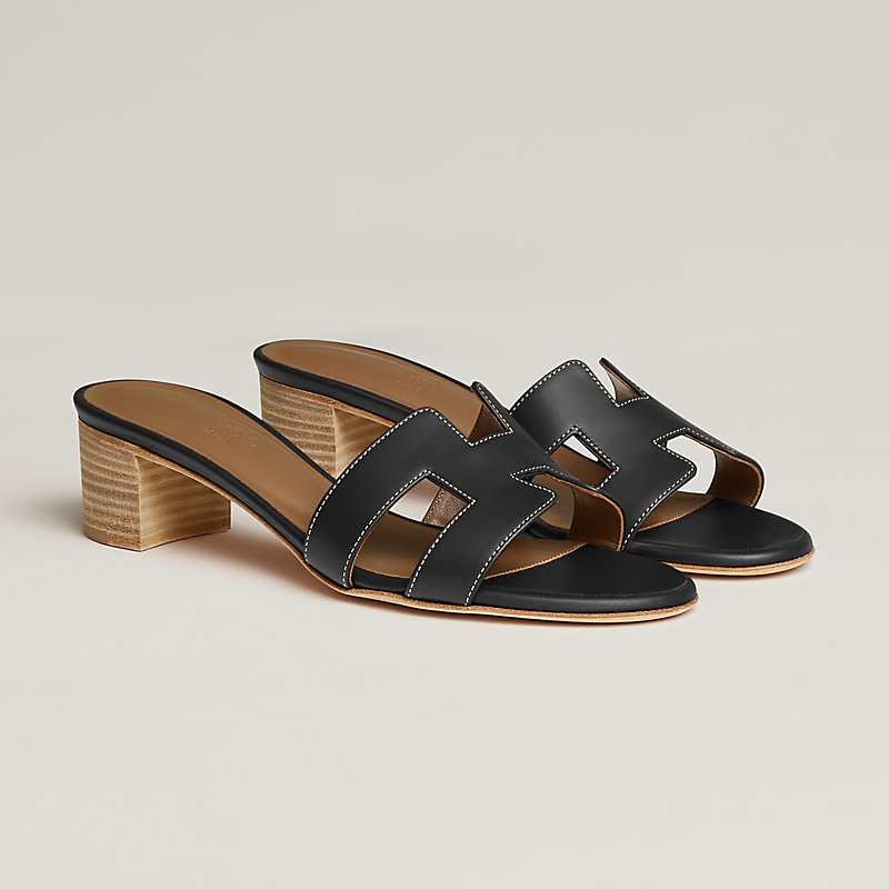 brown h sandals