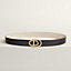 View: , Odyssee belt buckle & Reversible leather strap 32 mm