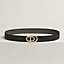 Odyssee belt buckle & Reversible leather strap 32 mm, view 2 of 2