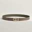 Odyssee belt buckle & Reversible leather strap 32 mm, view 1 of 2