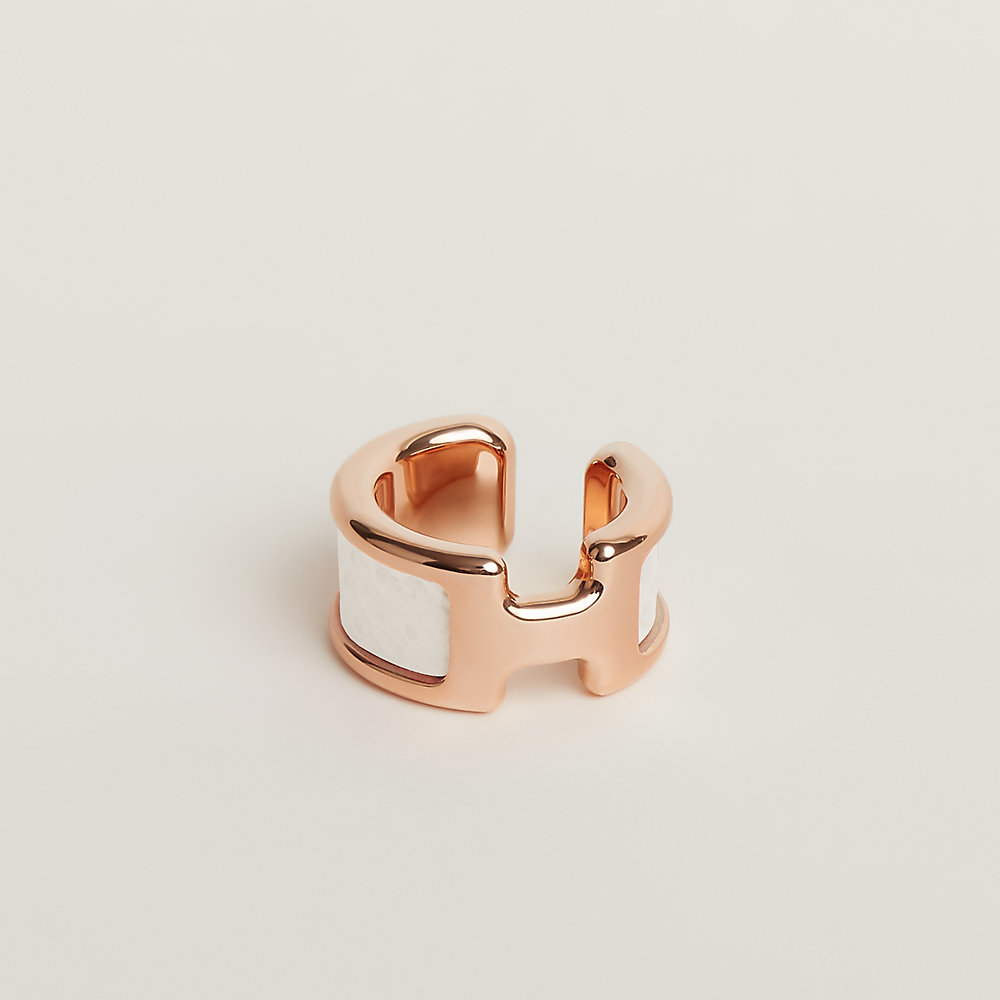 HERMES∽Bijou d'oreilles Olympe GMオランプ∽パリ本店速達にて Olympe ear cuff, small model | Hermès Mainland China