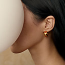 View: Worn, Olympe earrings, small model