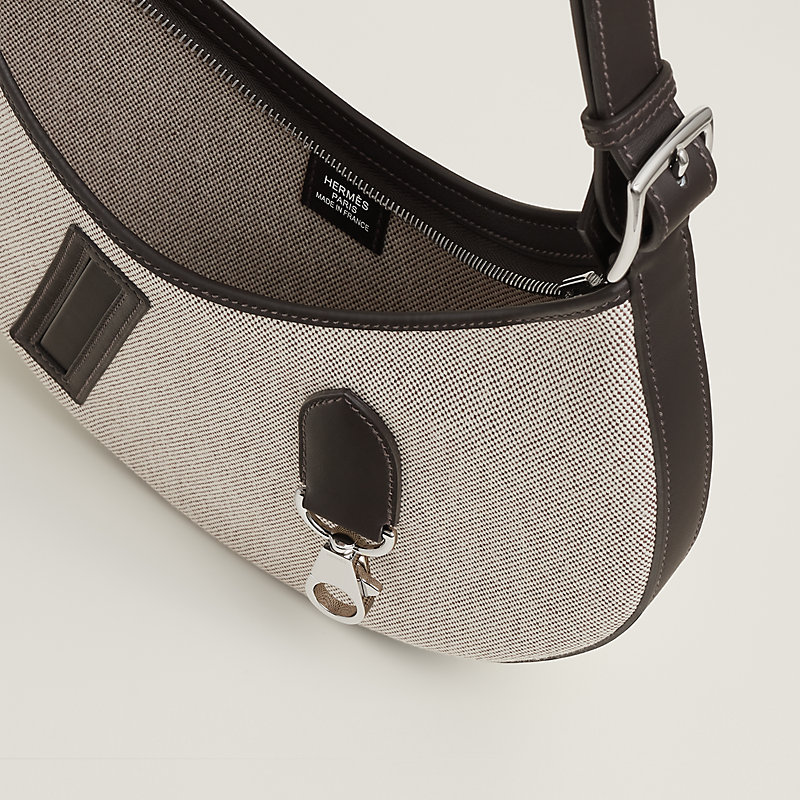 P'tit Arcon Toile & Cuir bag