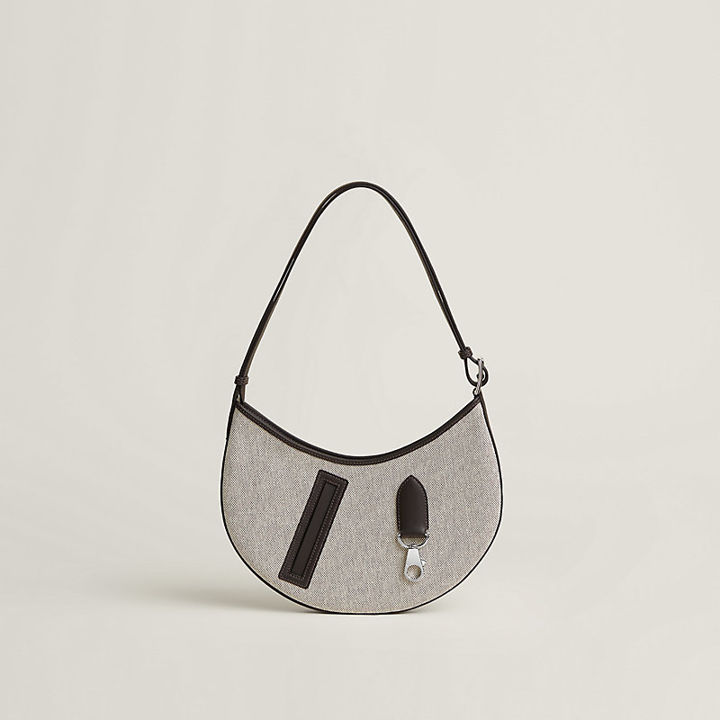 P'tit Arcon Toile & Cuir bag