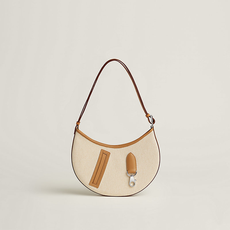 P'tit Arcon Toile & Cuir bag
