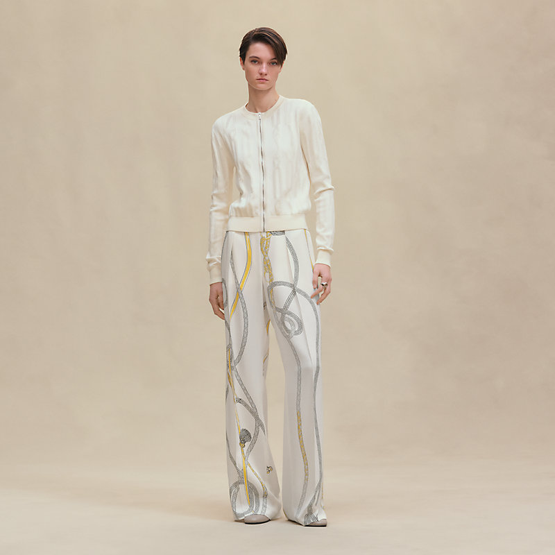 "Palefroi Remix" long-sleeve cardigan