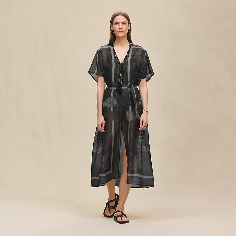 "Palefroi Remix" maxi beach caftan