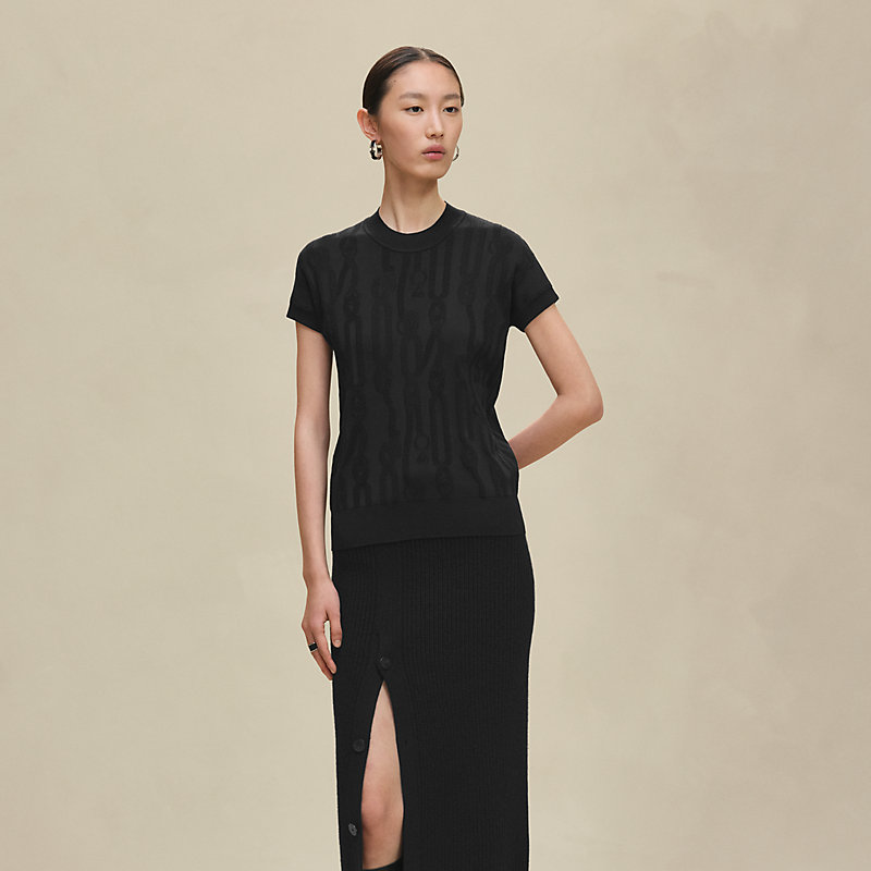 "Palefroi Remix" sleeveless sweater