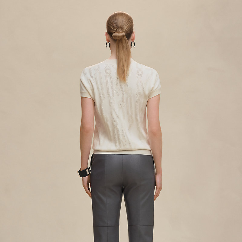 "Palefroi Remix" sleeveless sweater