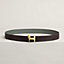 Panache belt buckle & Reversible leather strap 32&nbsp;mm, view 1 of 3