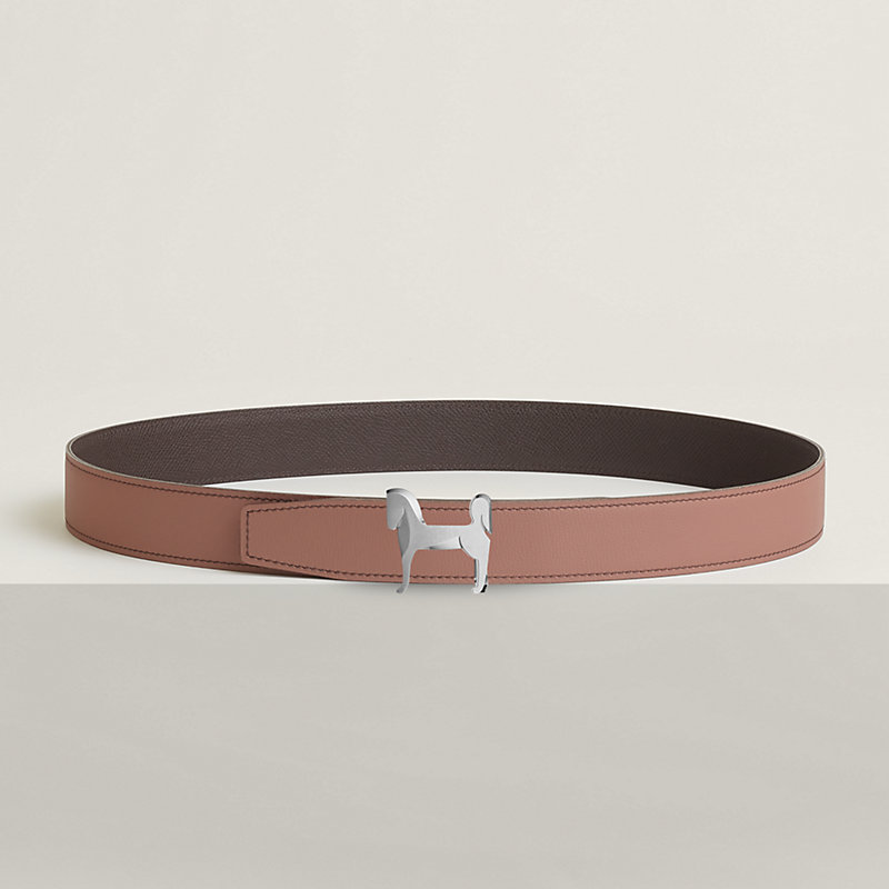 Panache belt buckle & Reversible leather strap 32 mm