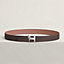Panache belt buckle & Reversible leather strap 32 mm, view 2 of 3