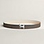 Panache belt buckle & Reversible leather strap 32 mm, view 1 of 2