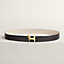 View: , Panache belt buckle & Reversible leather strap 32 mm