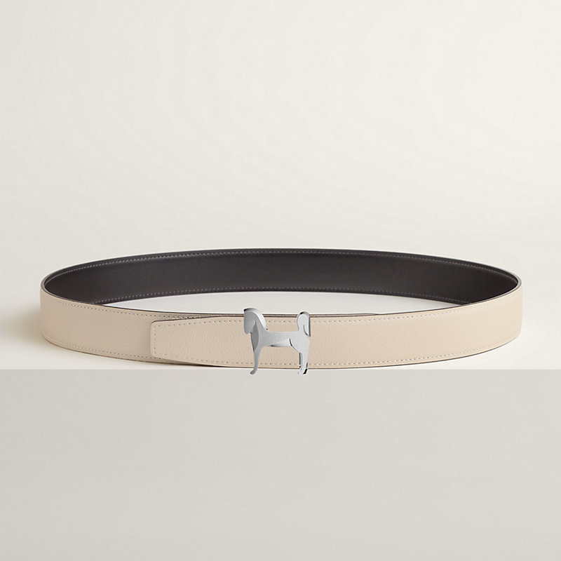 Panache belt buckle & Reversible leather strap 32 mm