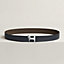 Panache belt buckle & Reversible leather strap 32 mm, view 1 of 3